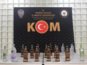 Yılbaşı öncesi Manisa’da sahte içki operasyonu