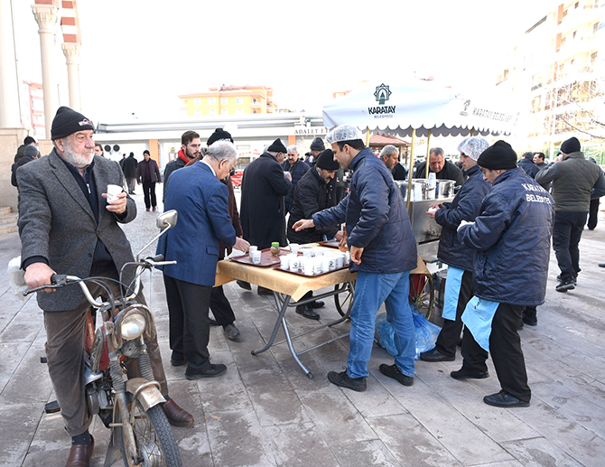 Karatay'da Sarıkamış Şehitleri anıldı
