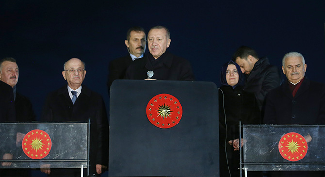 Cumhurbaşkanı Erdoğan: Bugün Türkiye kendi otomobilini hamdolsun dünyaya takdim etti