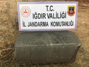 Iğdır’da Ortaçağ dönemine ait Lahitleri satmak isterken yakalandılar