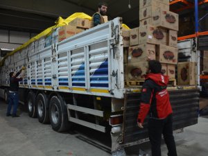 Konya'dan İdliblilere yardım