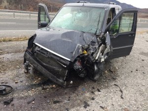 Tosya’da trafik kazası: 2 yaralı
