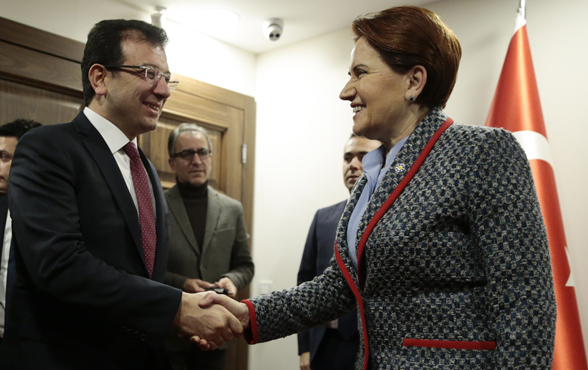 İmamoğlu'ndan Akşener'e Kanal İstanbul ziyareti