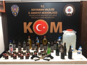 Kaçak içki operasyonu: 3 gözaltı