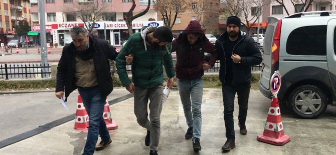 Konya’da 3 farklı hırsızlık olayına karışan 6 şüpheli yakalandı