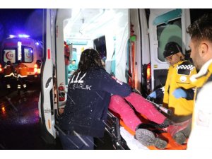 Sivas’ta trafik kazası: 5 yaralı