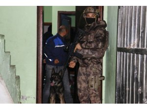 Uyuşturucu satıcılarına şafak baskını