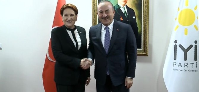 Bakan Çavuşoğlu İYİ Parti’de