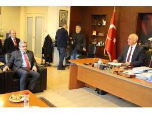 Alıcık’tan Başkan Tuncer’e ziyaret