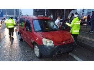 Samsun’da trafik kazası: 1 yaralı
