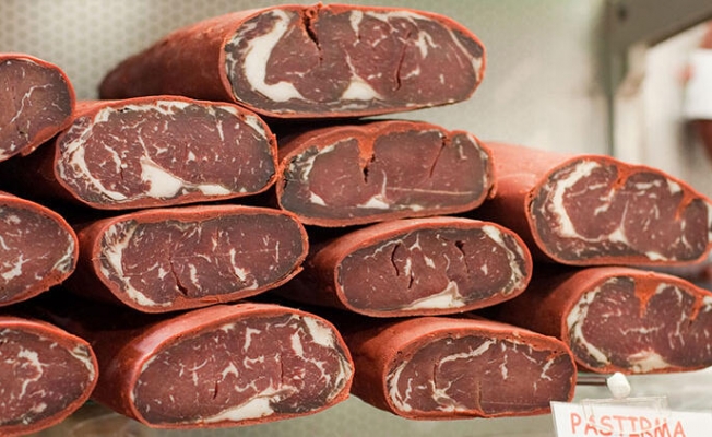 Kayseri'de günde 50 ton pastırma üretiliyormuş