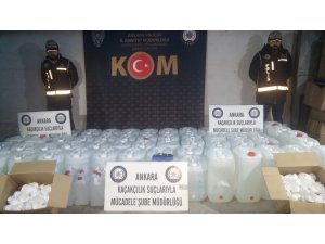 Ankara’da yılbaşı öncesi sahte içki operasyonu