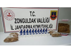 Jandarmadan kaçak sigara ve tütün operasyonu