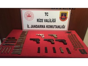 Rize’de jandarma operasyonları