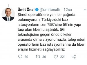 Türk Telekom CEO’su ortak altyapı çağrısı yaptı