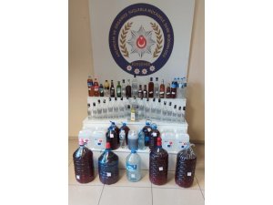 Kırşehir polisinden yeni yıl öncesi sahte içki operasyonu 4 gözaltı