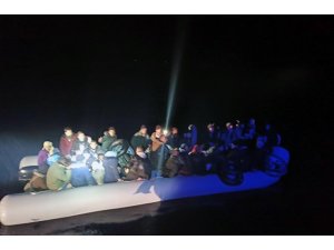Bodrum’da 54 düzensiz göçmen yakalandı