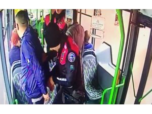 Halk otobüsüne polis böyle operasyon düzenledi