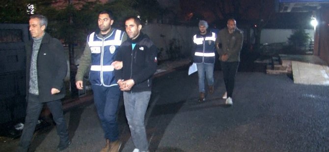 Girdikleri evde polise yakalanınca uyumak için geldik diyen 2 şüpheli tutuklandı