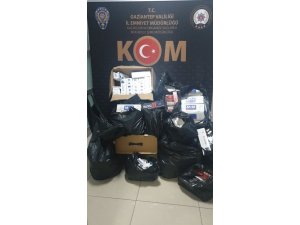 Toplamda 4.020 paket kaçak sigara ele geçirildi