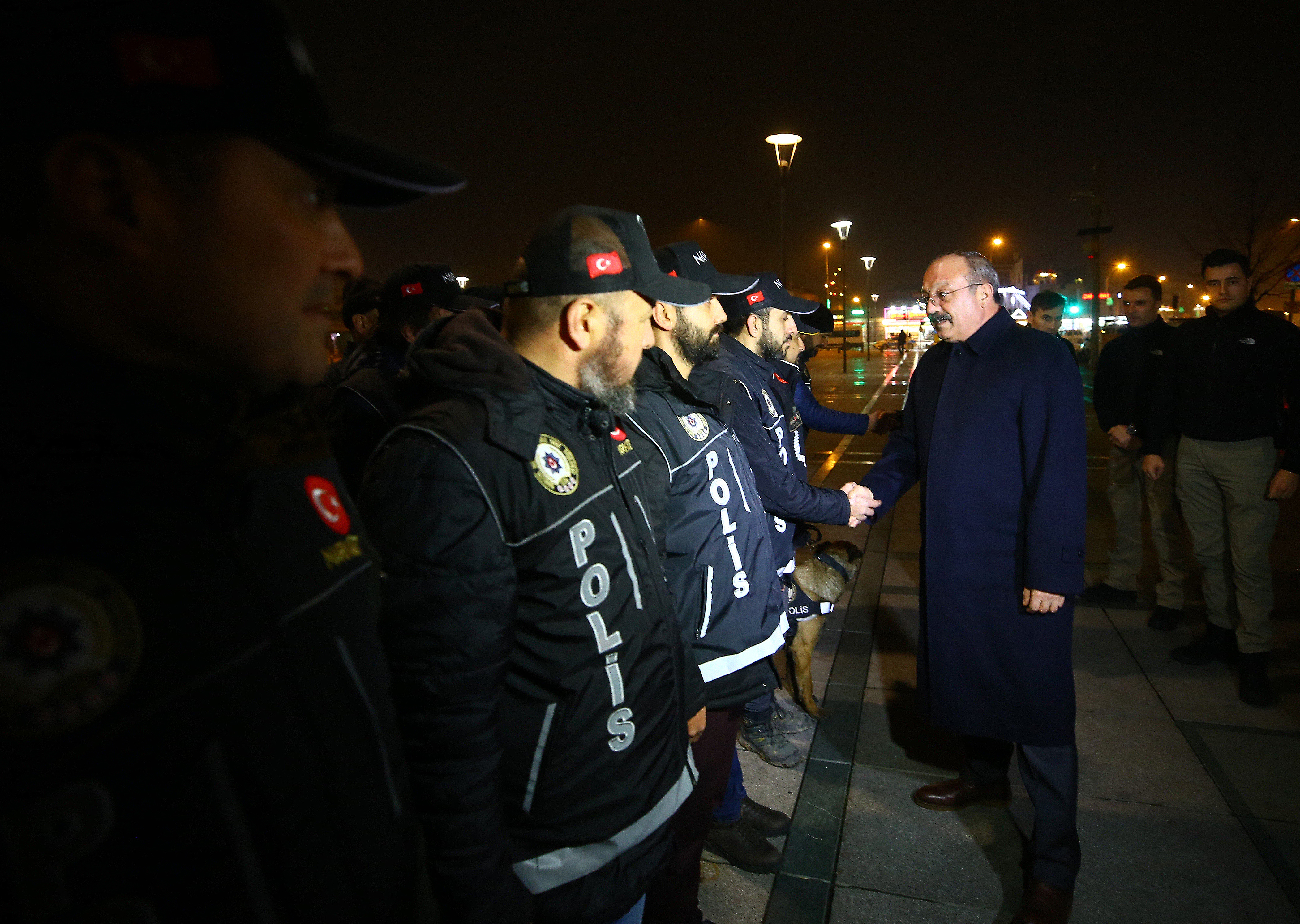Yeni yıla görev başında girdiler