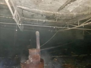 Mersin’de tavuk çiftliğinde yangın