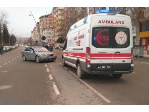 Elazığ’da motosiklet ile otomobil çarpıştı:1 yaralı