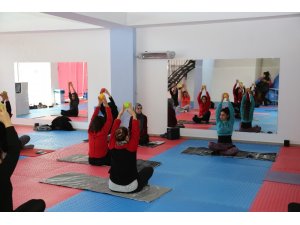 Kadın Spor Merkezi’ne yoğun ilgi