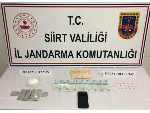 Siirt’te uyuşturucu ticareti yapan 1 kişi tutuklandı
