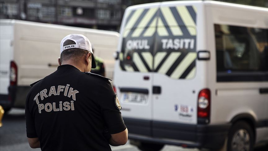 Okul servis araçları denetimleri yüzde 128 arttı