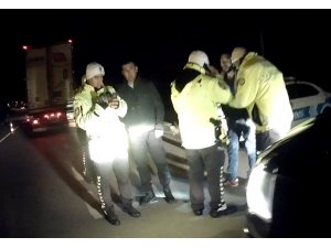 Uygulamada trafikçiler 395 araç denetlendi, 159 sürücüye 53 bin lira ceza kesildi