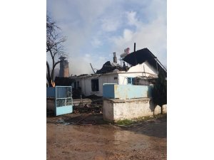 Şaphane’de yangın: 1 ölü