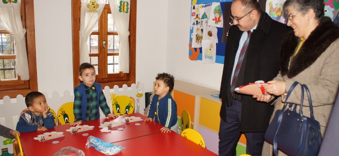 Çubuk Kaymakamı Keleş'ten ADEM'e ziyaret