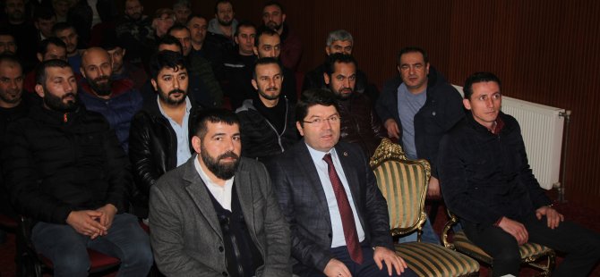 AK Parti Bartın Milletvekili Yılmaz Tunç'tan Beypazarı ilçesine ziyaret