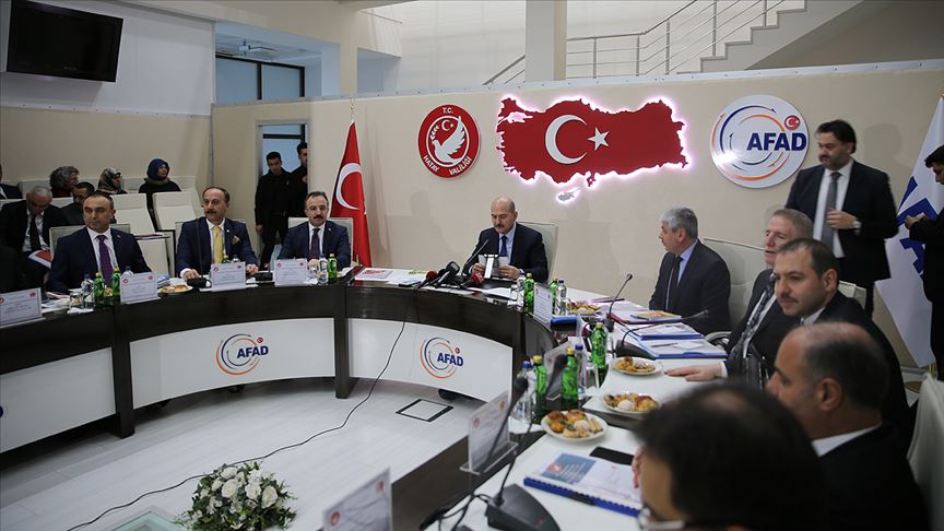 Hatay'da Suriye Görev Gücü Koordinasyon ve Değerlendirme Toplantısı