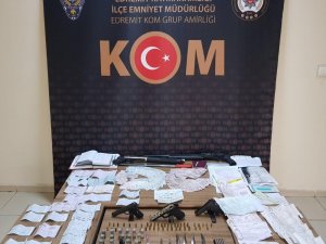 Balıkesir’de suç örgütüne operasyon