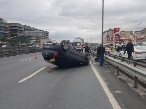 E-5’te makas terörü kamerada