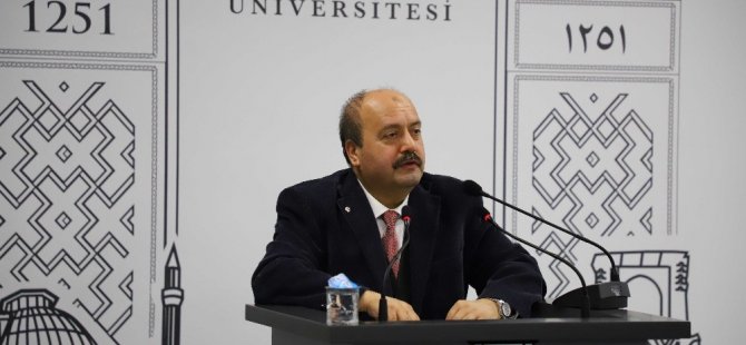 KTO Karatay Üniversitesinin konuğu Prof. Dr. İbrahim Özkol oldu