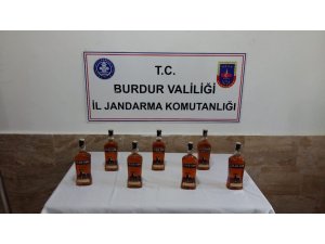 Büfeye kaçak alkol baskını