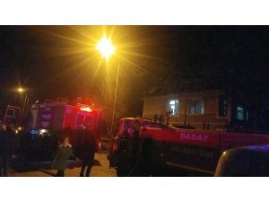 Baca yangınını itfaiye söndürdü