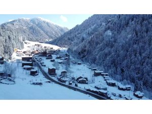 Doğu Karadeniz'de kar yağışı