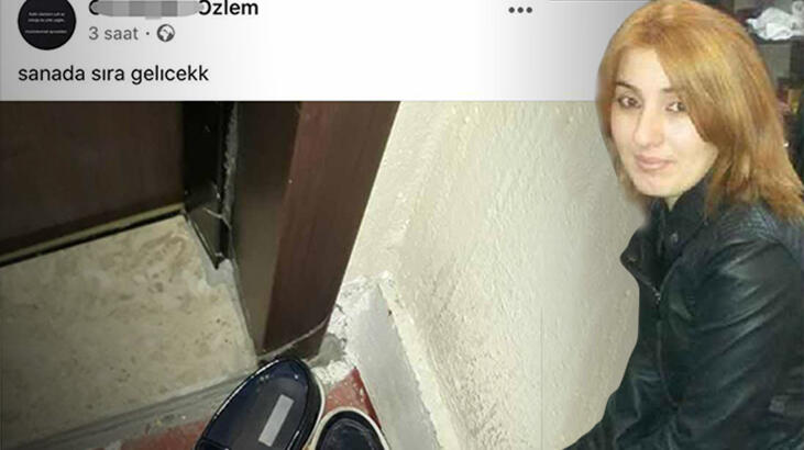Cinayet zanlısı kadından "Sana da sıra gelecek" paylaşımı
