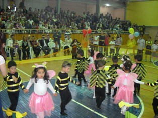 Karapınar Anaokulu'nda mezuniyet coşkusu