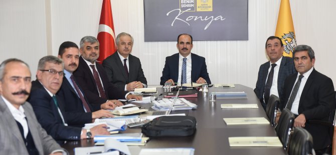 Başkan Altay 31 ilçenin yöneticileri ile görüştü