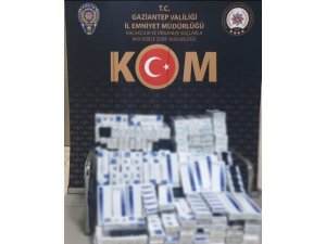 Gaziantep’te 4 bin 200 paket kaçak sigara ele geçirildi