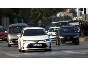 Samsun’da taşıt sayısı 1 yılda 7 bin 323 arttı