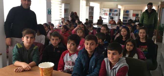 Bozkır Halk Kütüphanesindeki yenileme çalışmaları