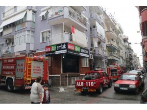 Aydın’da aspiratörden çıkan yangın korkuttu