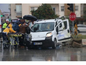 Aydın’da trafik kazası; 4 yaralı