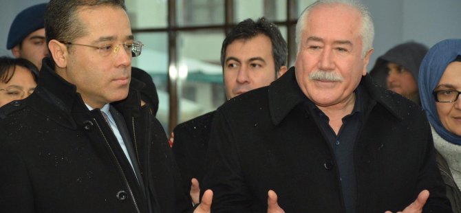 Güdül'de yapımı tamamlanan kapalı pazar yeri hizmete açıldı